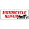 Signmission MOTORCYCLE REPAIR BANNER SIGN tech service cycle repair all brands sale B-72 Motorcycle Repair - alternate 1